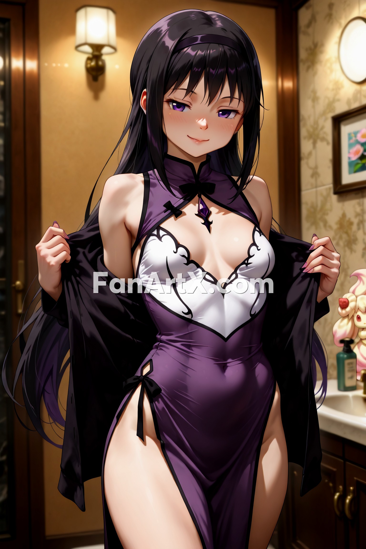 Akemi Homura Puella Magi Madoka Magica Fanart 4108112